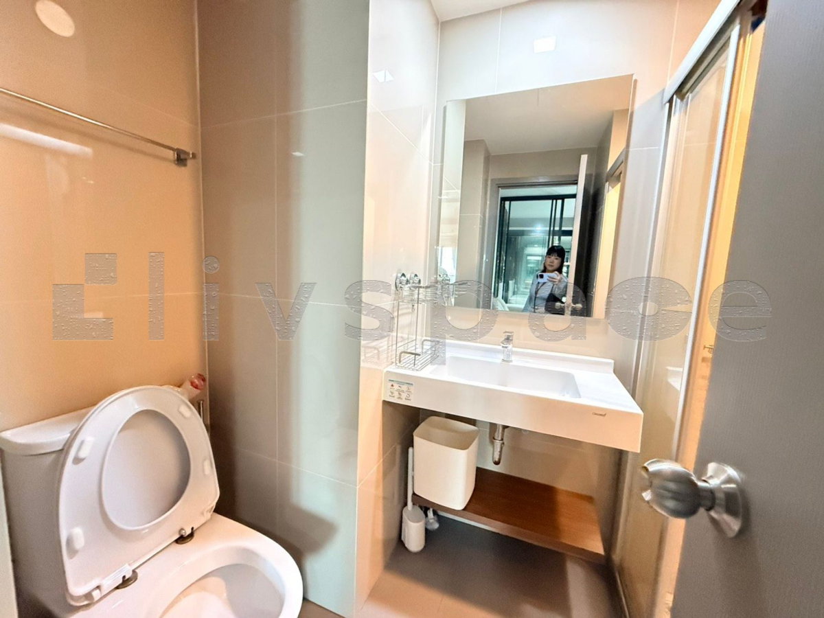 รูป ▚ L0KC88ツ ให้เช่า: Ideo Sathorn Wongwianyai 1 Bed 36ตร.ม. ห้องมุม วิวรถไฟฟ้า บิวท์อินสวย กระจกเยอะ พร้อมอยู่✨ - รูปที่ 8/8