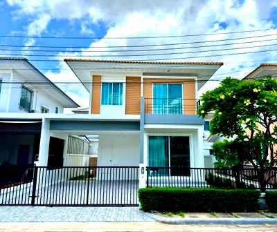 Houses for sale Bang Pu Industrial Estate : Sale Detached House Groove Ville Bangna km10 GH673