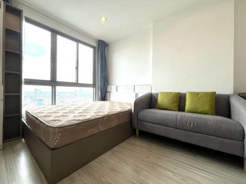 🌆 For Rent: IDEO Mobi Bangsue Grand Interchange | Just 290 m. from MRT Tao Poon | Fully Furnished, Ready to Move In @90condo 🌃