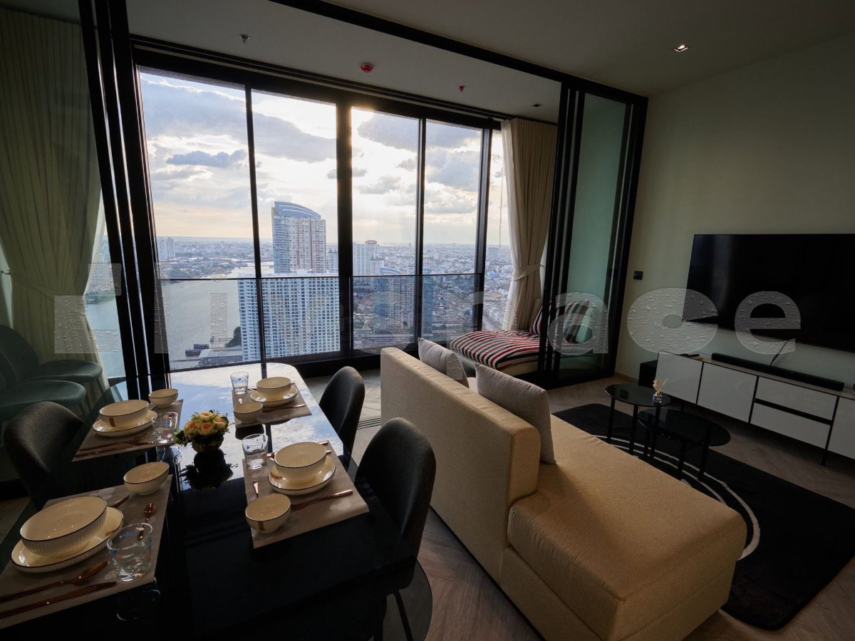 รูป ▚ L0JCK5ツ ให้เช่า: Chapter Charoennakhon Riverside 2 Bed 78.8ตร.ม. วิวแม่น้ำเจ้าพระยา แต่งครบจัดเต็ม คอนโดใหม่ส่วนกลางอลังการ✨ - รูปที่ 7/13