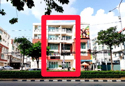Shophouses for sale Bang Khun Thian : For Sale: Two adjoining 4-story (with mezzanine) commercial/residential units in the Thongpan 1 (Tha Kham 8) townhouse project.