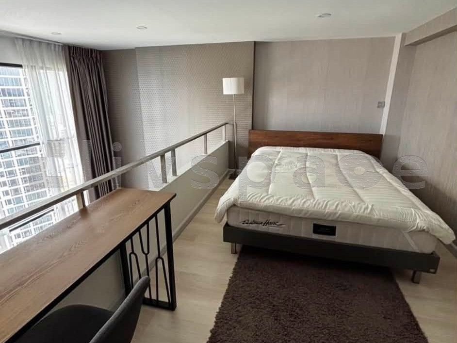 รูป ▚ L0FC4Kツ ให้เช่า: Knightsbridge Prime Sathorn 1 Bed Duplex 37.95ตร.ม. ห้อง Double Space ตกแต่ง Modern Loft พร้อมอยู่✨ - รูปที่ 3/6
