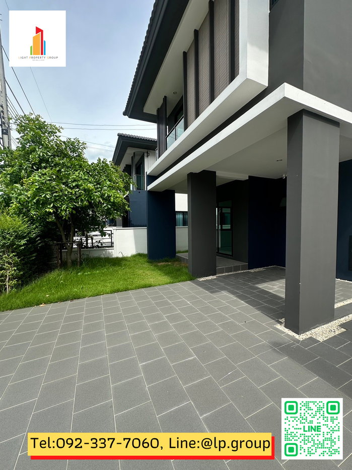 รูป ให้เช่าบ้านแฝดมือ1 พร้อมอยู่ โครงการ "Baanfah Greenery NeOla House Wongwaen - Lam luk ka Klong 7" ใกล้ถนนเลียบคลอง 7 ใกล้ถนนลำลูกกา ปลอดภัย - รูปที่ 3/19
