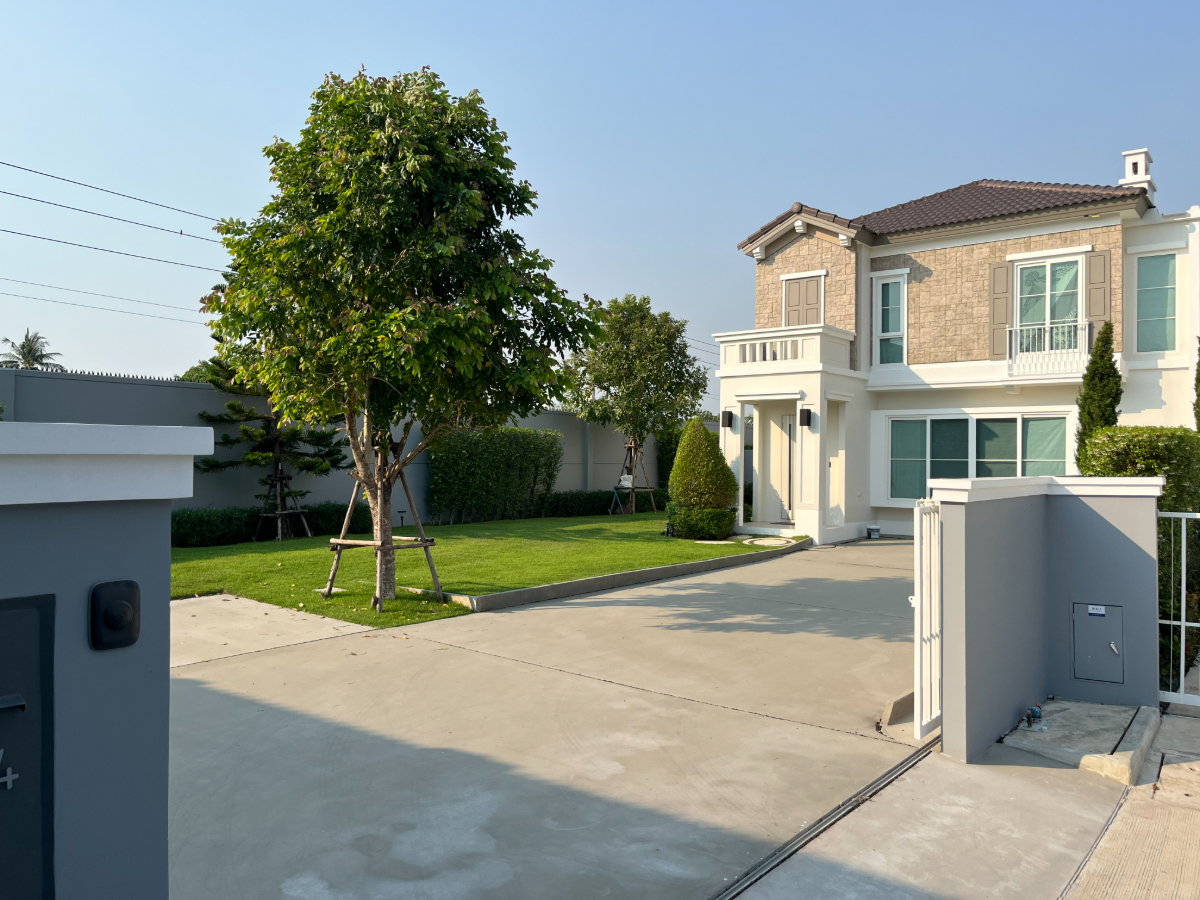 รูป ขายบ้านสวย Anya ราชพฤกษ์–นครอินทร์ ที่ดิน 102 ตร.ว. วิวคลอง บรรยากาศสงบ สไตล์ French Country - รูปที่ 3/20