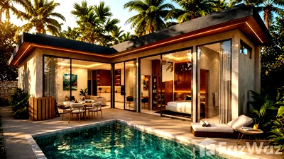 Houses for sale : 1 Bedroom Villa for sale at Longevity Resort Samui  6736435