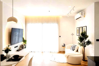 Condos for rent : 200m From BTS Phaya Thai | 25th-Floor 2-BR IDeo Q Phayathai (ID 3252676)