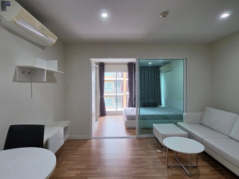 ให้เช่า🚝 We condo เอกมัย-รามอินทรา ห้องใหญ่ราคาดี  (มีทีวี และไมโครเวฟนะคะ) 📱Line: @promptcondo