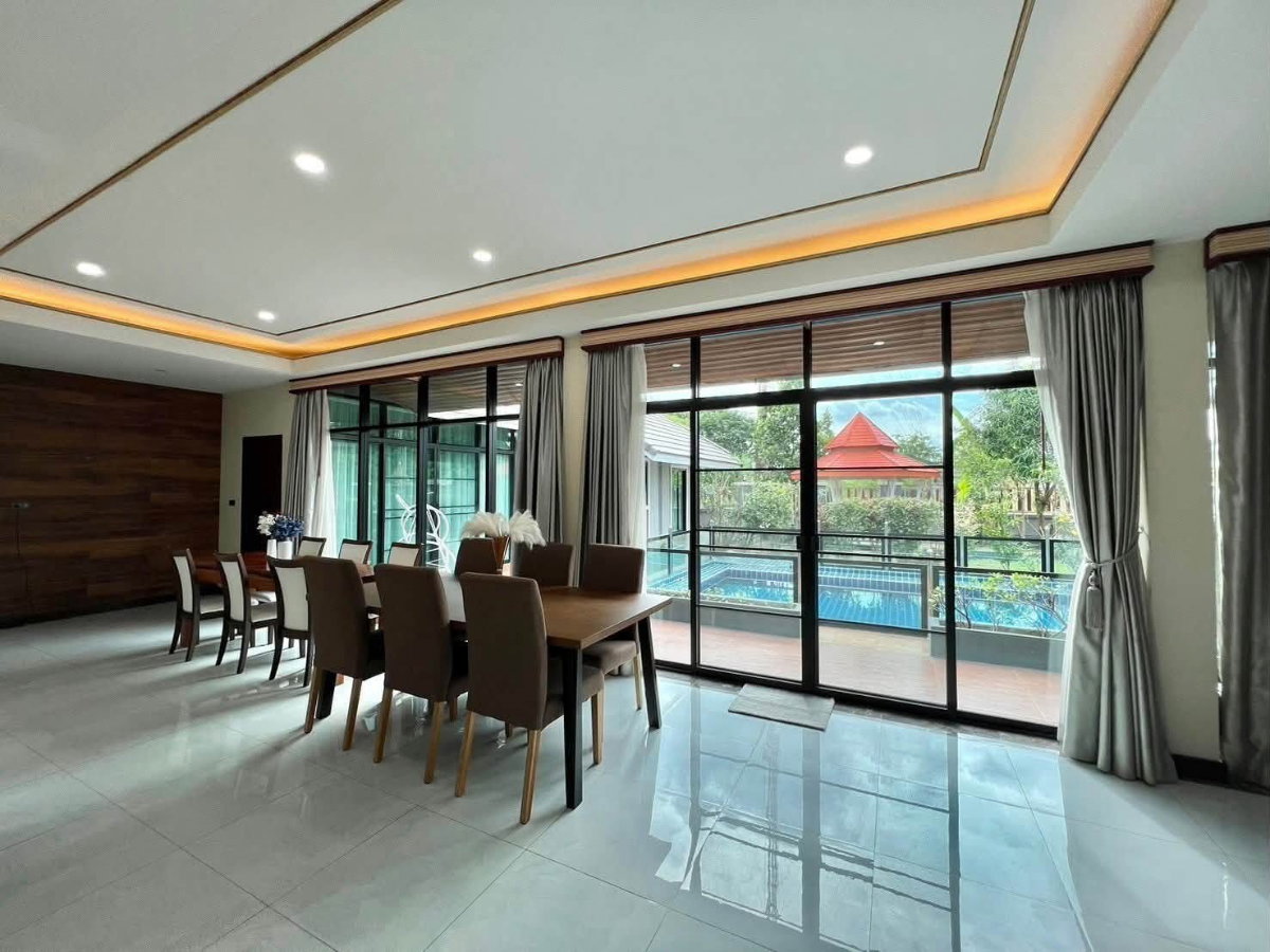 รูป 🏡 ให้เช่าด่วน! พูลวิลล่า 2 ชั้น 6 ห้องนอน ทำเลป่าแดด-แม่เหียะ ใกล้สนามบิน 📞 063-6649056 - รูปที่ 4/35