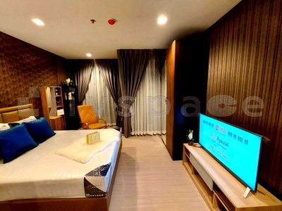 Condos for rent : ▚ L1JC06ツ FOR RENT: Life Asoke Rama 9 Studio 26sqm Beautiful Interior Facial Recognition Access Ready to Move In✨