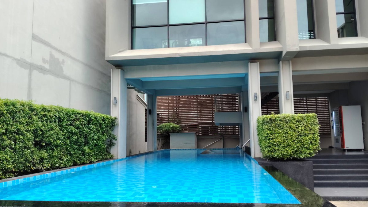 รูป ให้เช่า หมู่บ้านเดอะแคนวาส 3ห้องนอน แอร์ 4 ตัว ใกล้ bts สำโรง (Lineid: nokenos) - รูปที่ 20/20