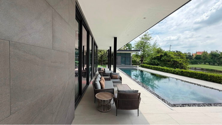 รูป ให้เช่าพูลวิลล่าหรูติดสนามกอล์ฟ Green Valley Bangna วิวทะเลสาบ 5 ห้องนอน - รูปที่ 8/30