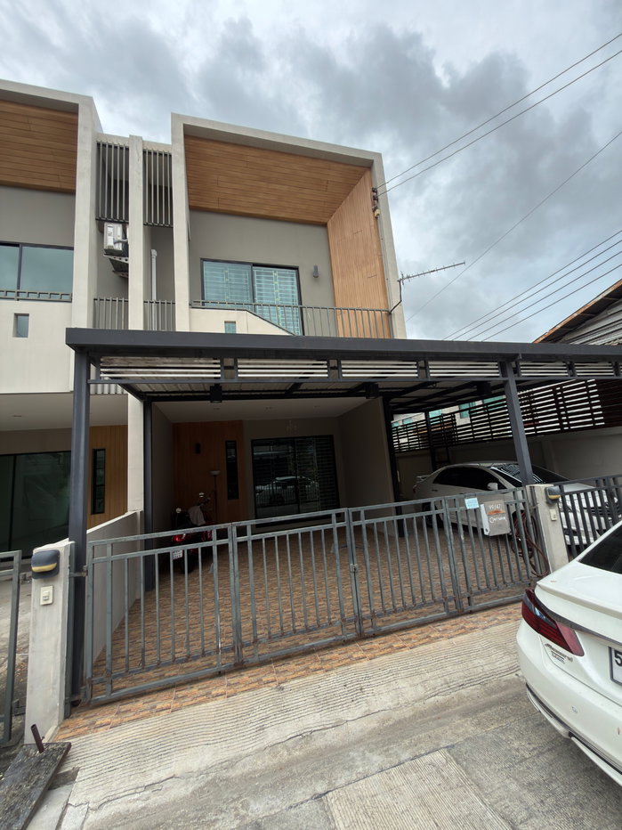 รูป ให้เช่า หมู่บ้านเดอะแคนวาส 3ห้องนอน แอร์ 4 ตัว ใกล้ bts สำโรง (Lineid: nokenos) - รูปที่ 16/20