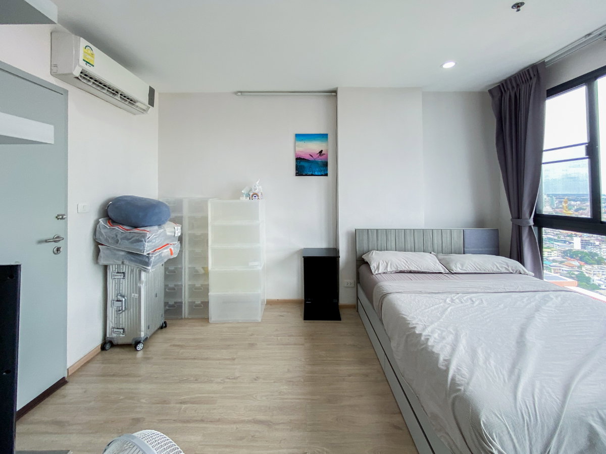 รูป 🏢 ขายไอดีโอ สาทร - ท่าพระ ใกล้ BTS โพธิ์นิมิตร ชั้น 29 ห้อง Studio ของแถมแน่น หิ้วกระเป๋าเข้าอยู่ได้เลย เพียง 1.81 ล้านบาท! 🏢 - รูปที่ 6/15