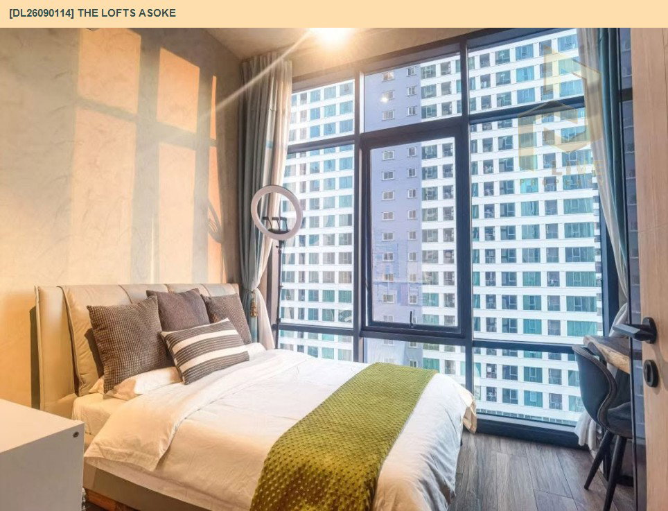 รูป DL26090114 ขายคอนโด เดอะ ลอฟท์ อโศก (The Lofts Asoke ) ใกล้ MRT เพชรบุรี พร้อมเข้าอยู่ โทรด่วน 0614453194 LineID @952jdxxk - รูปที่ 2/10