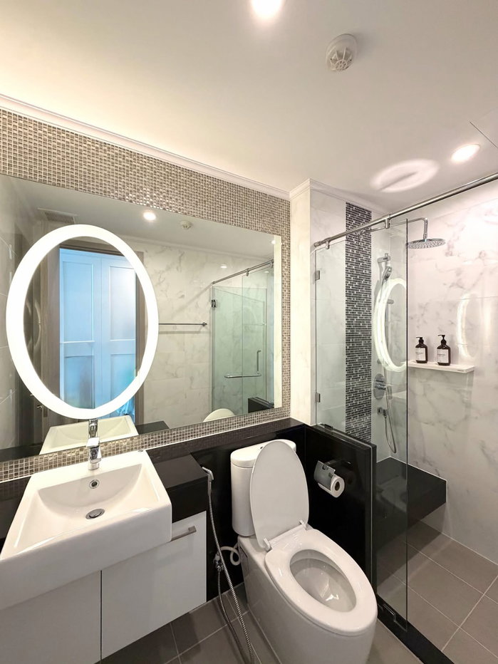 รูป 😍ห้องสวยมากก🛁✅เช่าคอนโด Supalai Oriental Sukhumvit 39 l 2 ห้องนอน 2 ห้องน้ำ ✨ - รูปที่ 12/13