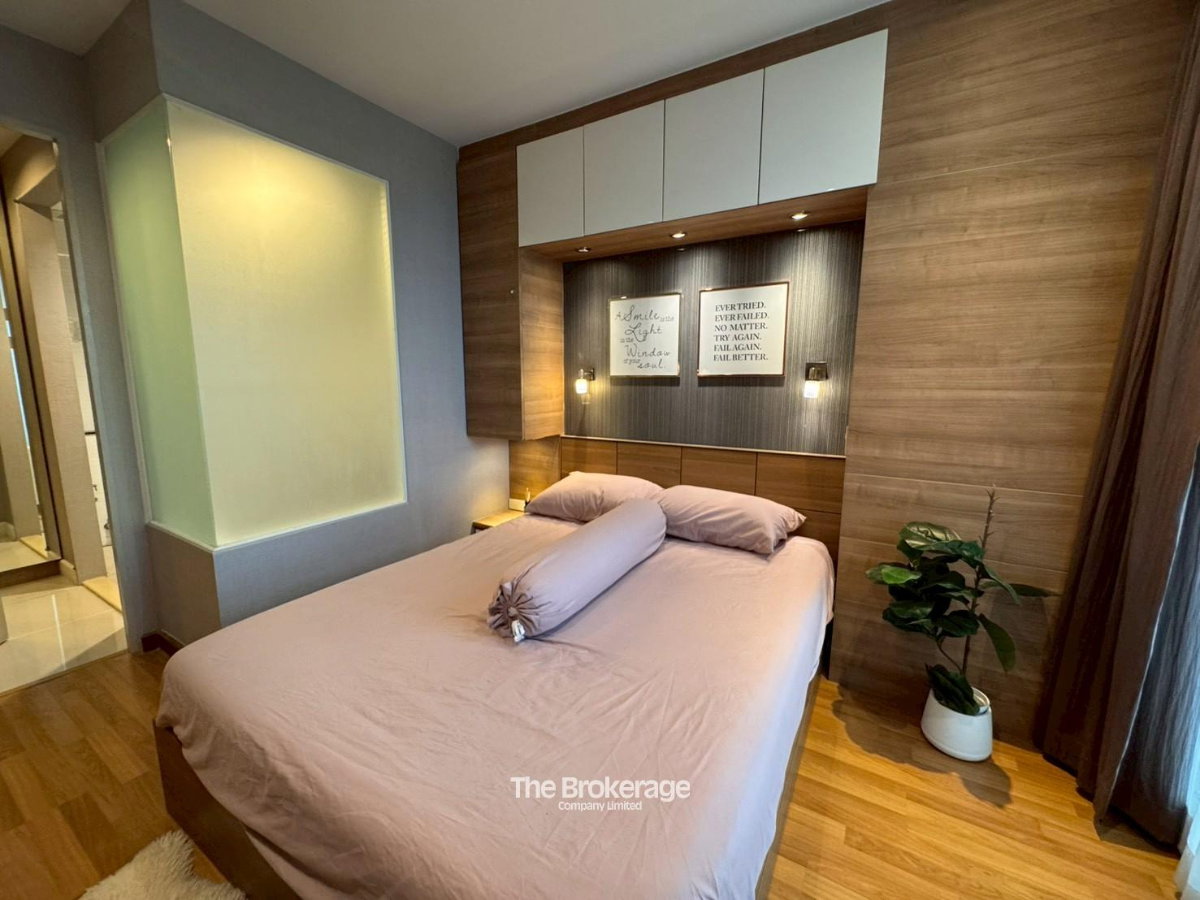 รูป ให้เช่า! คอนโด ไอดีโอ ลาดพร้าว 5 (Ideo Ladprao 5) 1 ห้องนอน 1 ห้องน้ำ 38 ตร.ม. 19,500 บาท ติดต่อไลน์: @thebrokerage  - รูปที่ 7/15