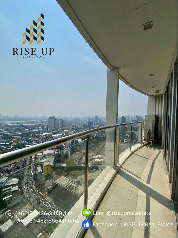 รูป Penthouse ปล่อยเช่า 📣  Sky walk Condo , 3 ห้องนอน 3 ห้องน้ำ, 200 ตรม. 125,000 /เดือน 🔥 Hot Deal ชั้นสูง ไม่บล้อควิว 🔥 - รูปที่ 24/25
