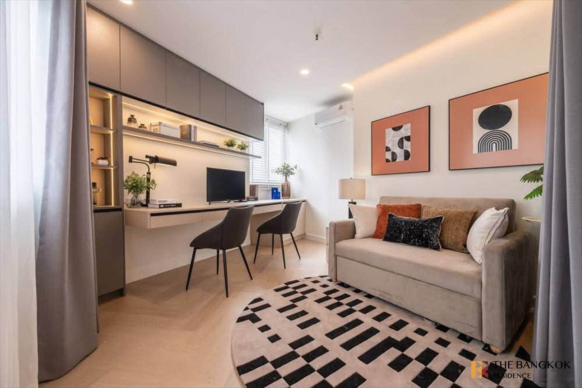 รูป 💚💚ขาย Fifty Fifth Tower ห้องใหญ่ แต่งครบ 🐱🐶Pet-Friendly ยูนิตน้อย ใกล้ BTS ทองหล่อ  💚💚 - รูปที่ 9/13