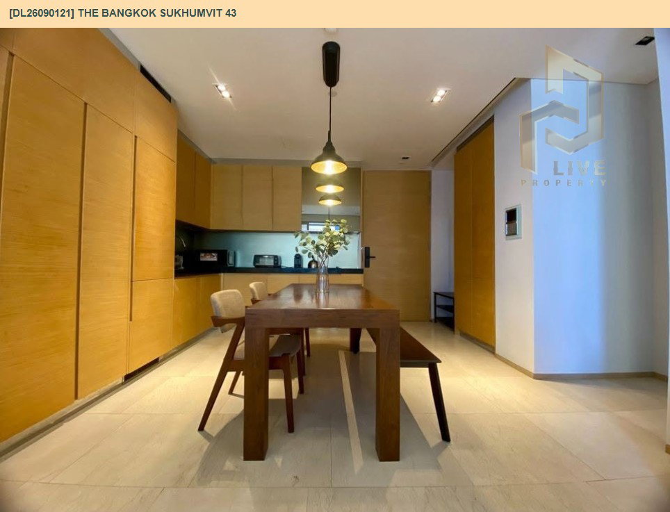 รูป DL26090121 ให้เช่าคอนโด เดอะ บางกอก สุขุมวิท 43 (The Bangkok Sukhumvit 43) ใกล้ BTS พร้อมพงษ์ พร้อมเข้าอยู่ โทรด่วน 0614453194 LineID @952jdxxk - รูปที่ 7/11