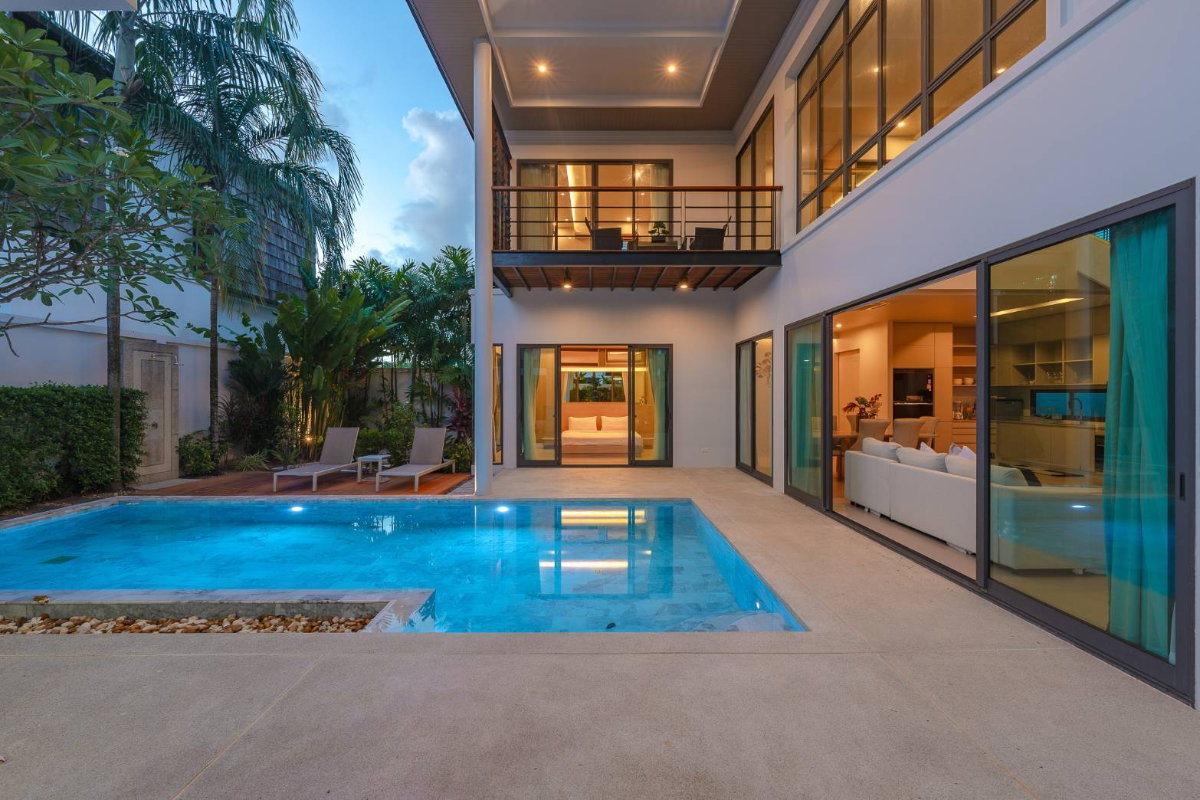 รูป ขายพูลวิลล่า Vinzita Villas ป่าสัก ภูเก็ต Modern Tropical | 3 ห้องนอน 4 ห้องน้ำ สระส่วนตัว พร้อมเข้าอยู่ 19.8 ล้านบาท - รูปที่ 17/20