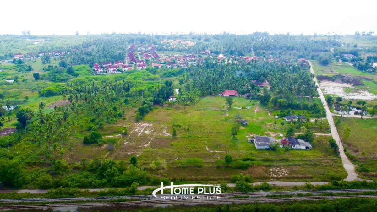 รูป 🌳 ขายที่ดิน 14 ไร่ 24 ตร.ว. ใกล้สถานีรถไฟห้วยยาง อำเภอทับสะแก จังหวัดประจวบคีรีขันธ์ - รูปที่ 2/16
