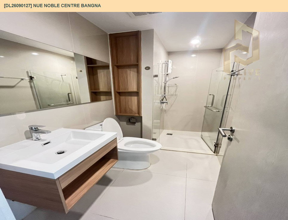 รูป DL26090127 ให้เช่าคอนโด นิว โนเบิล เซ็นเตอร์ บางนา (Nue Noble Centre Bangna) ใกล้ พร้อมเข้าอยู่ โทรด่วน 0614453194 LineID @952jdxxk - รูปที่ 7/8