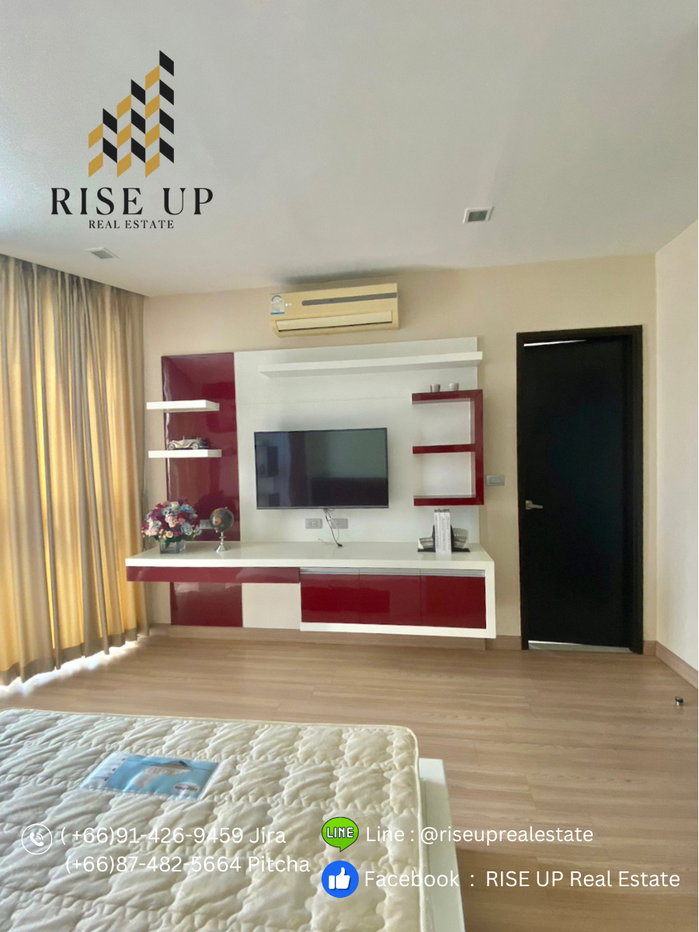 รูป Penthouse ปล่อยเช่า 📣  Sky walk Condo , 3 ห้องนอน 3 ห้องน้ำ, 200 ตรม. 125,000 /เดือน 🔥 Hot Deal ชั้นสูง ไม่บล้อควิว 🔥 - รูปที่ 15/25