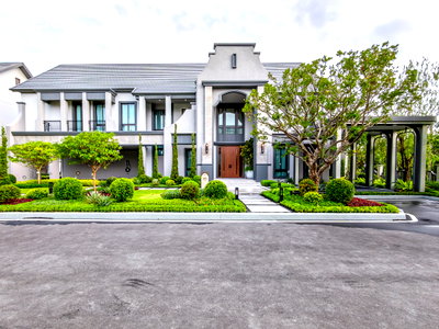 Houses for sale The Paseo Park Kanchanaphisek : Grand Bangkok Boulevard Ratchaphruek – Phrannok | Show House 640 sq.m. 186.6 sq.wah 5 Bed 6 Bath