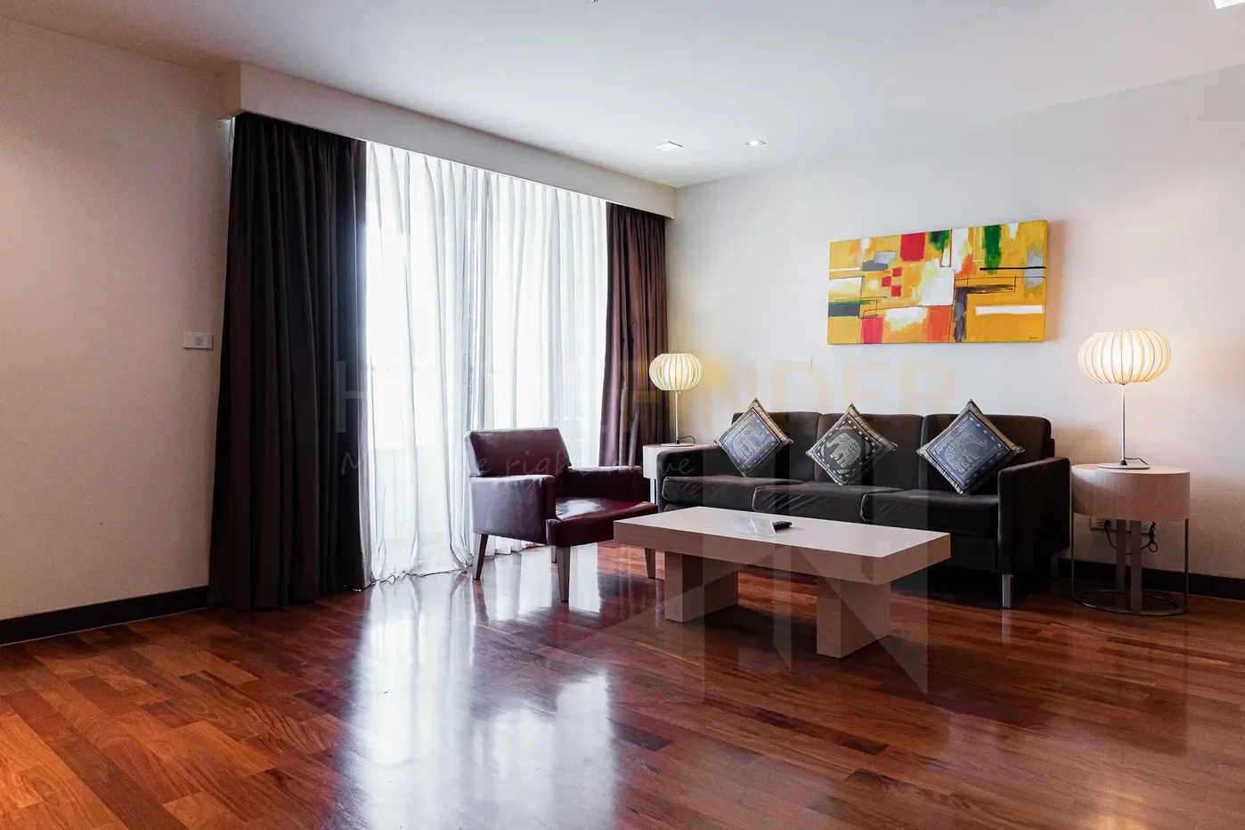 รูป Urbana Langsuan (Premier) 2 bedrooms, for rent - รูปที่ 1/10
