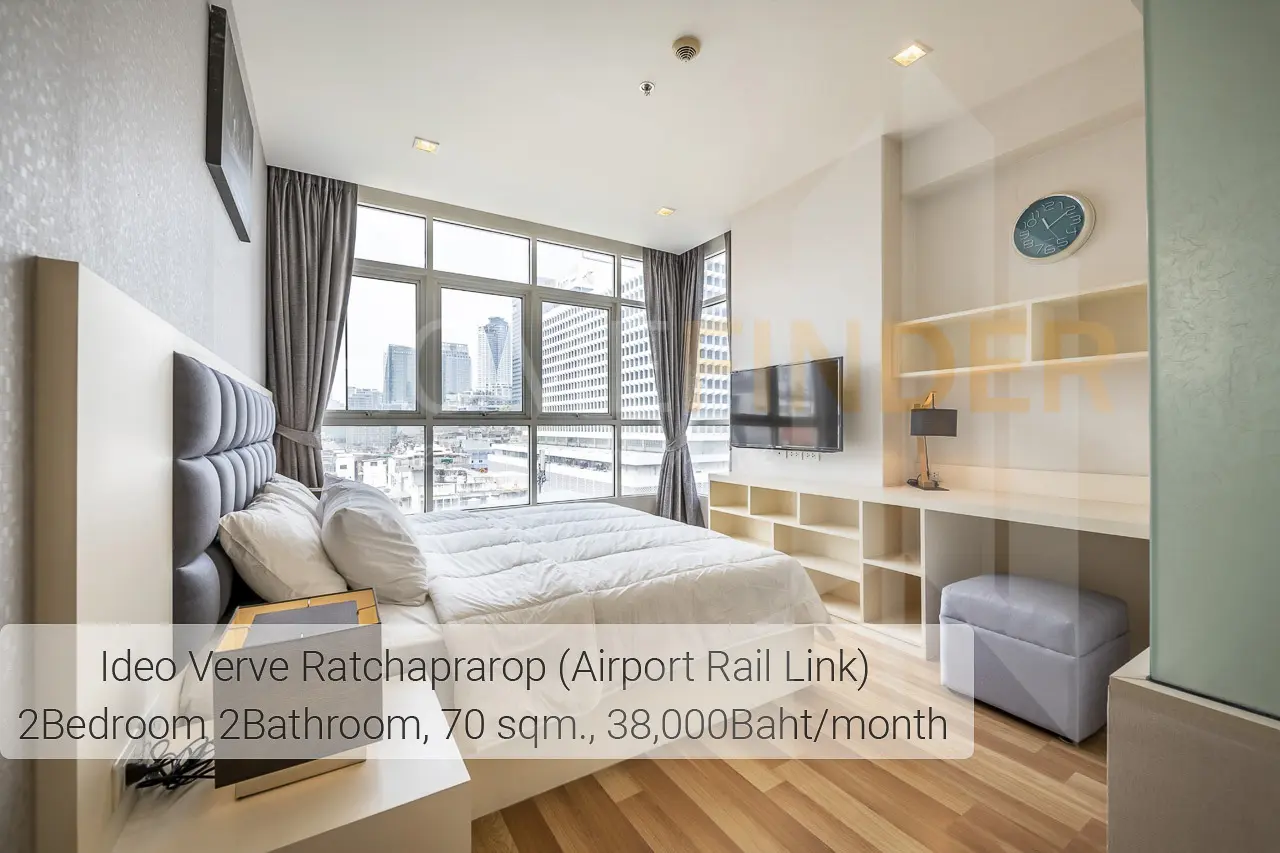 รูป IDEO Verve Ratchaprarop 2 bedrooms, for rent - รูปที่ 4/20