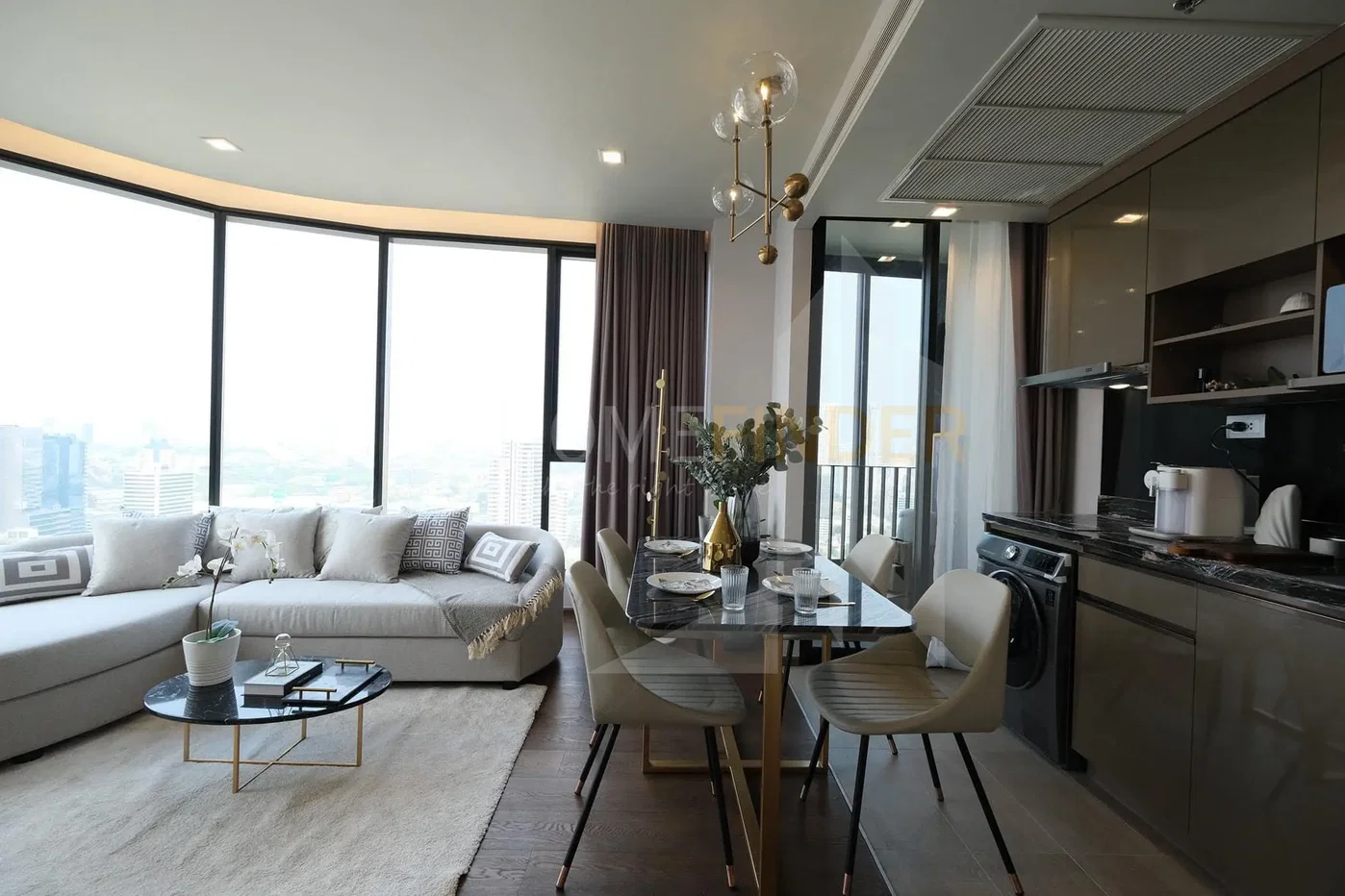 รูป IDEO Q Sukhumvit 36 2 bedrooms, for rent - รูปที่ 2/8