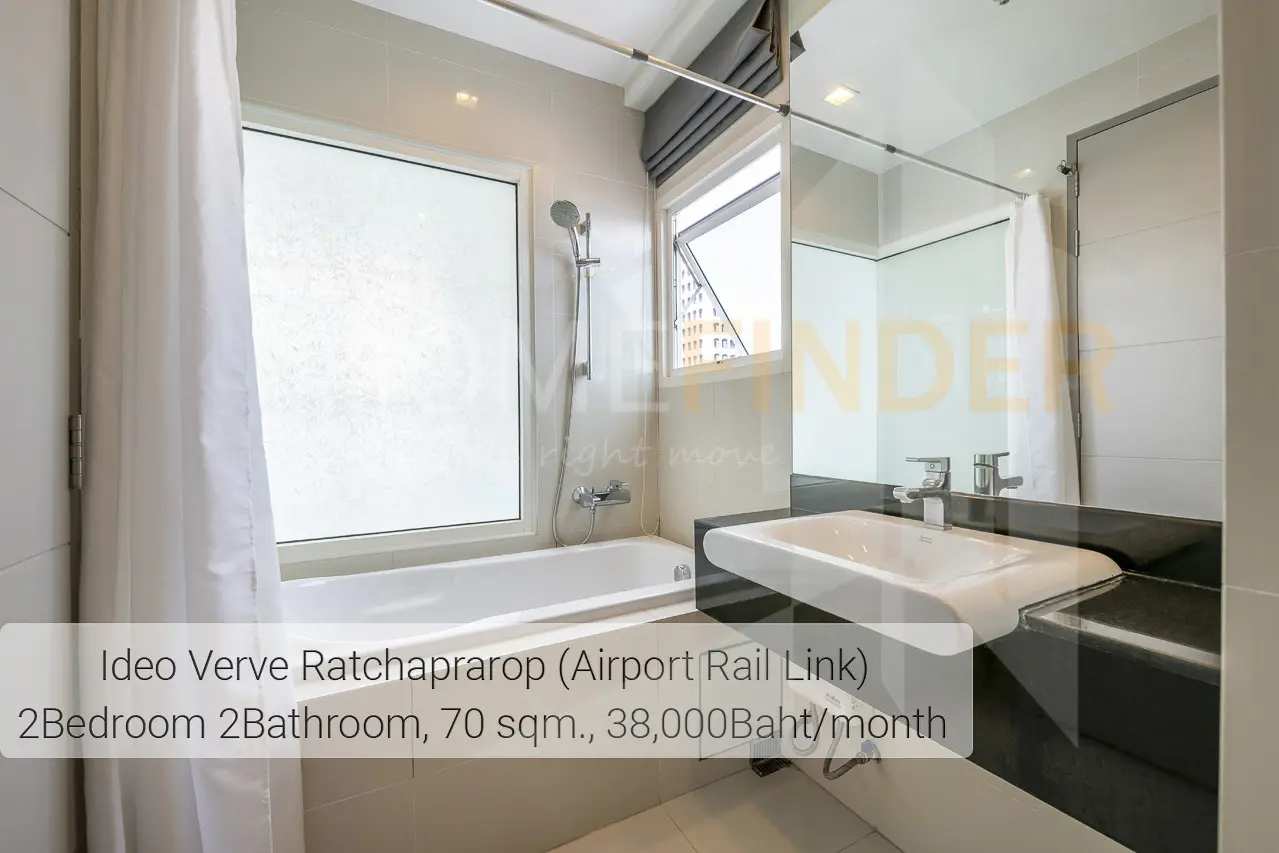 รูป IDEO Verve Ratchaprarop 2 bedrooms, for rent - รูปที่ 9/20