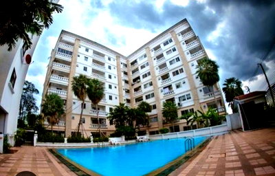 Condos for rent : 2Bed | 2Bath | BTS Lat Phrao 71 | 88sqm | THB 16,000/mo | Fl.9 — Grand Park Town Bangkok