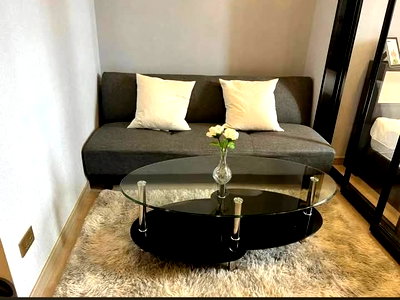 Condos for rent : 1Bed | 1Bath | MRT Phra Ram 9 | 28sqm | THB 18,500/mo | Fl.10 — One 9 Five Bangkok