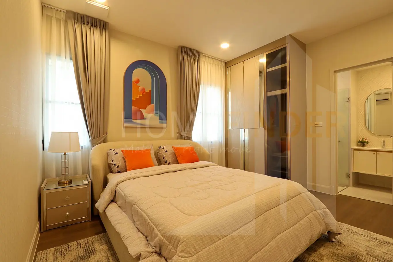 รูป NANTAWAN RAMA 9 New Krungthepkreetha 4 bedrooms, for rent - รูปที่ 9/17