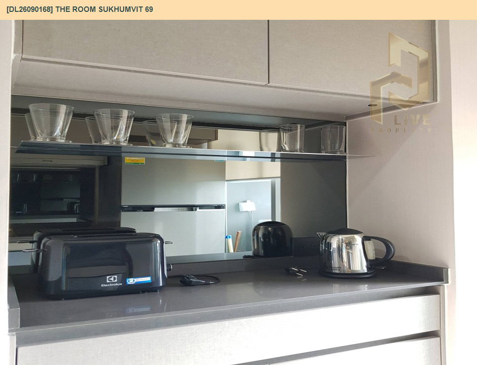 รูป DL26090168 ให้เช่าคอนโด เดอะ รูม สุขุมวิท 69 (The Room Sukhumvit 69) ใกล้ BTS พระโขนง พร้อมเข้าอยู่ โทรด่วน 0638692663 LineID @952jdxxk - รูปที่ 7/7