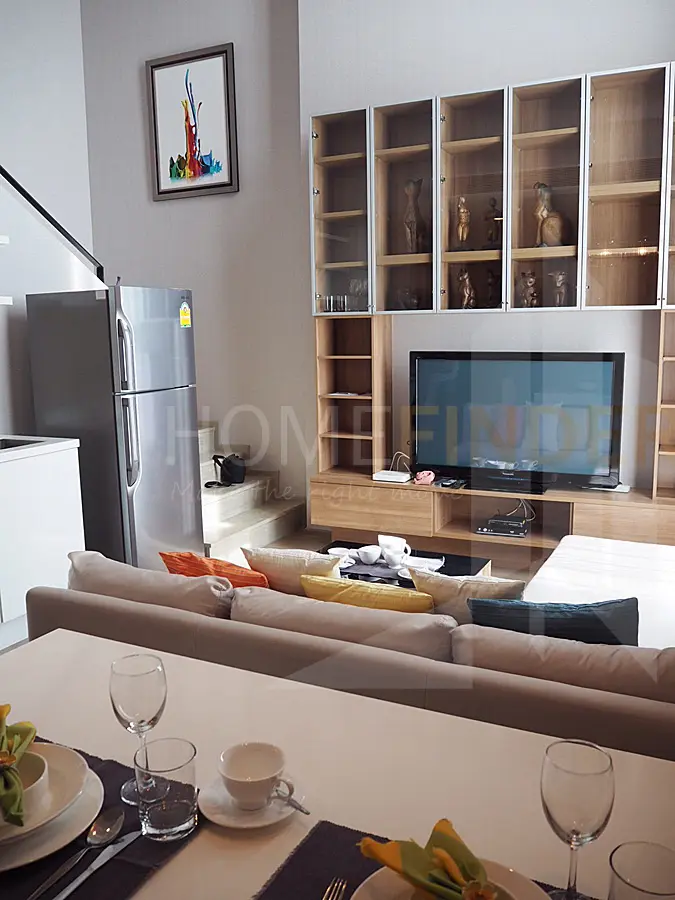 picture Pyne by Sansiri 2 bedrooms, for rent - 1/10