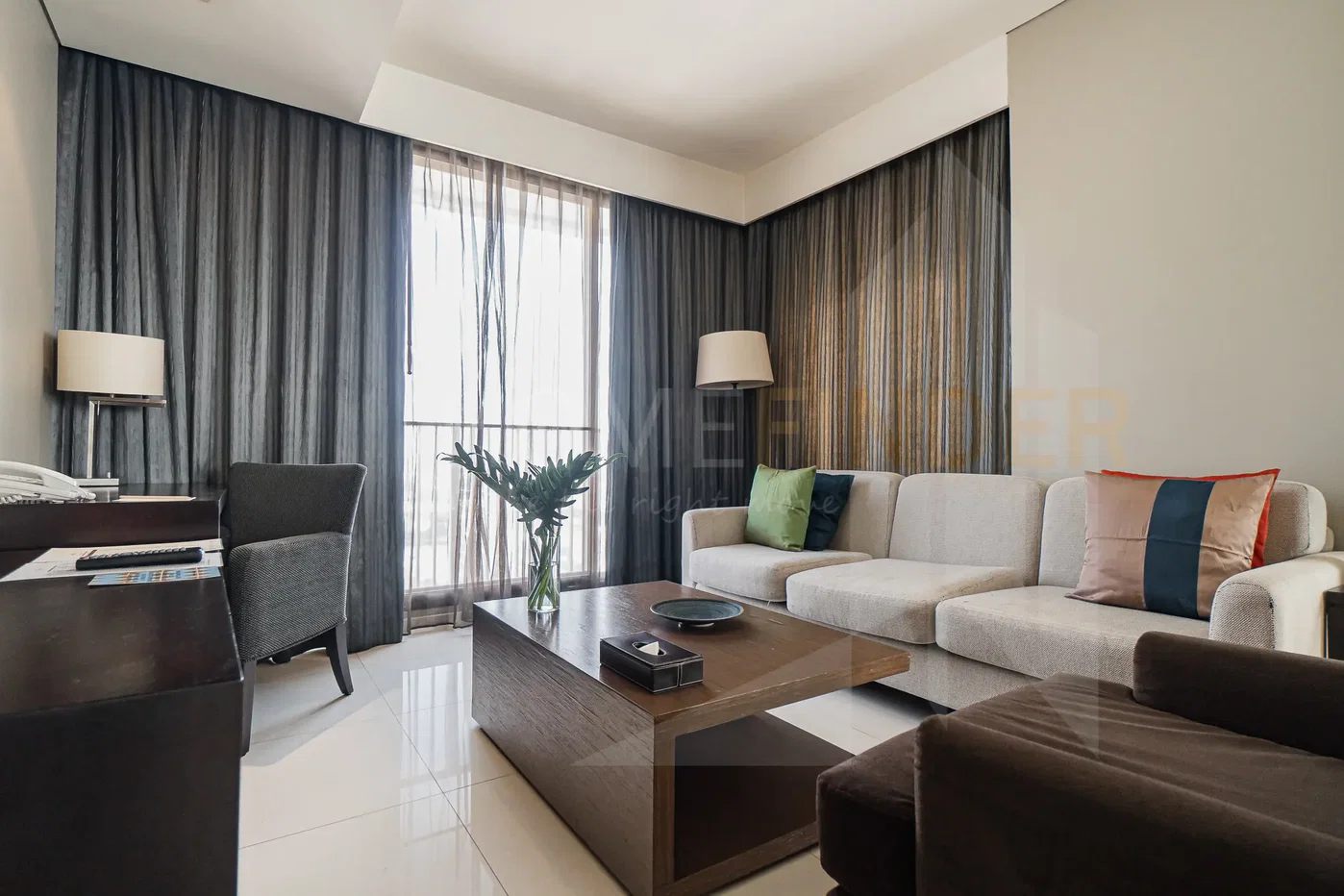 รูป Bangna Pride Hotel & Residence 2 bedrooms, for rent - รูปที่ 1/8
