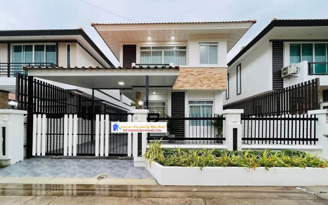 รูป บ้านเดี่ยวทำเลทองพัทยา ติดสุขุมวิท ใกล้ทะเลจอมเทียน ใกล้ปูเป็นพัทยา 2ชั้น 4นอน 2น้ำ พร้อมอยู่ - รูปที่ 12/12