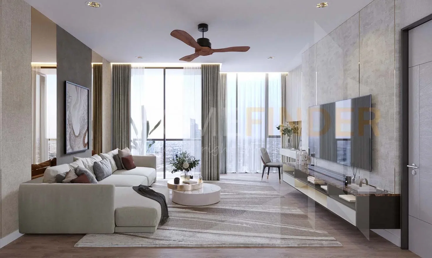 picture Kraam Sukhumvit 26 2 bedrooms, for rent - 1/5