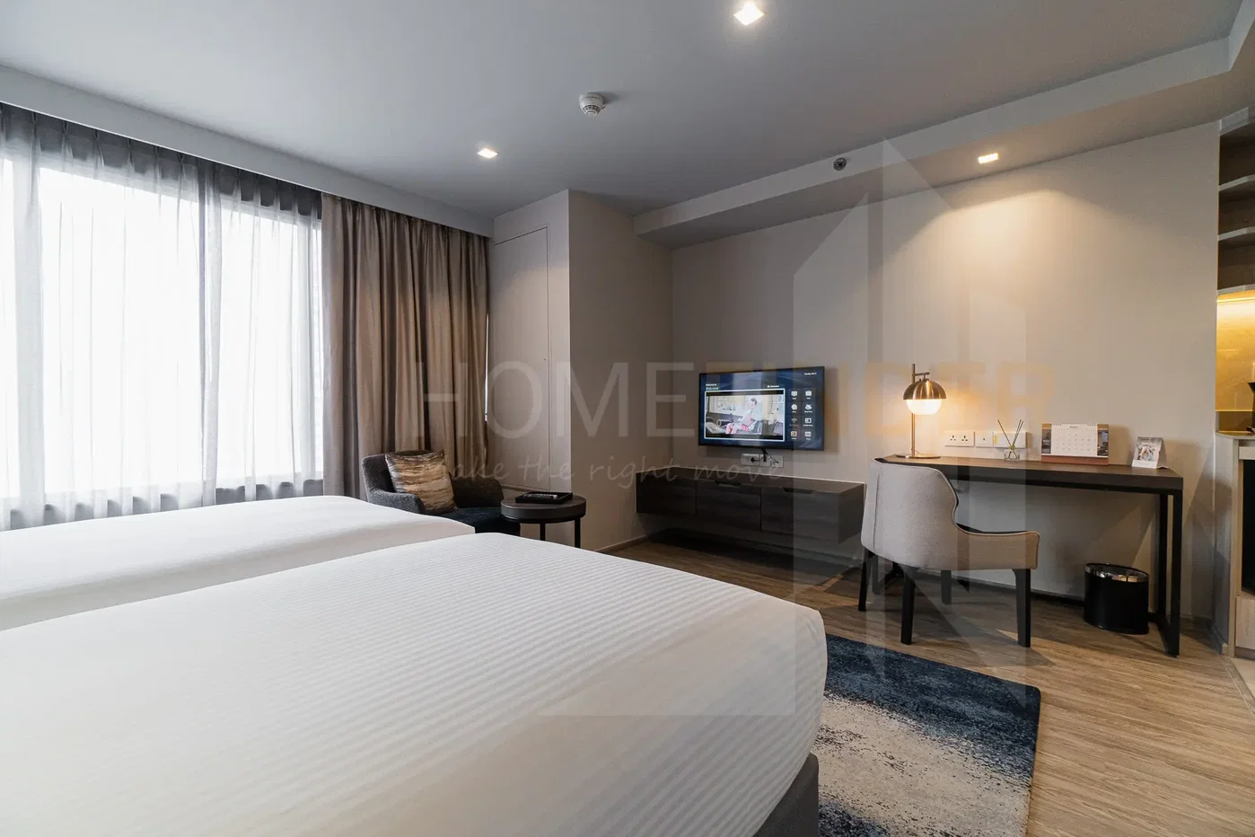 รูป Somerset Rama 9 Bangkok 1 bedroom, for rent - รูปที่ 2/4