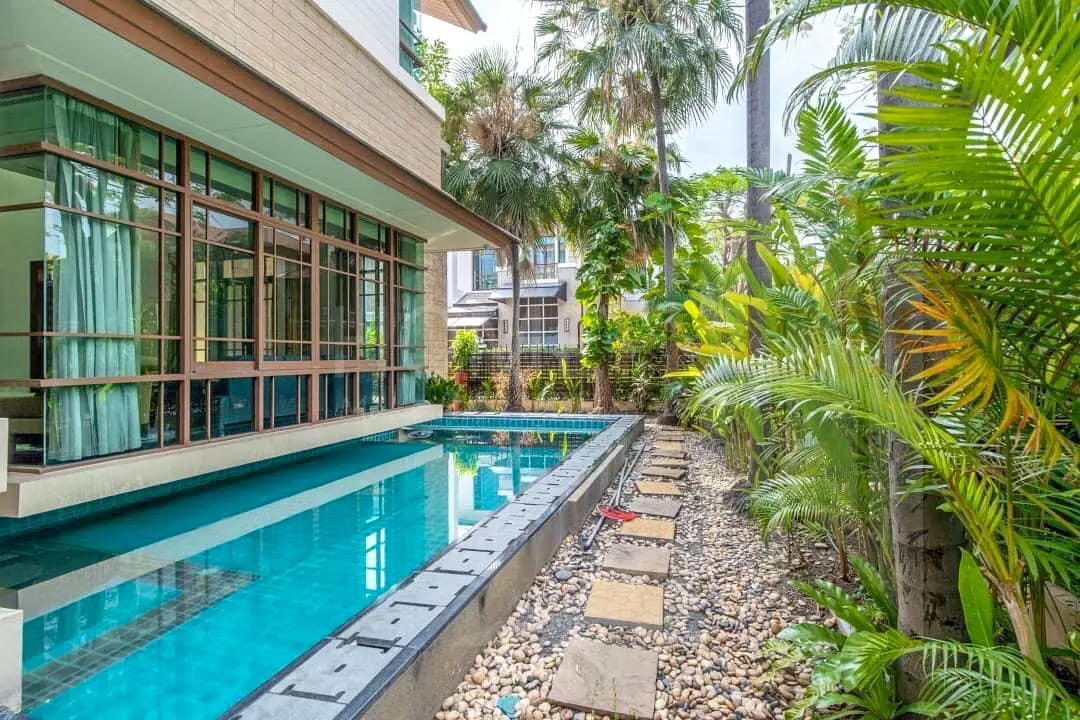 picture Super Luxury house Prime Sukhumvit 67 1 bedroom, for rent - 13/15