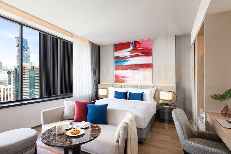 picture Ascott Embassy Sathorn Bangkok 2 bedrooms, for rent - 2/4