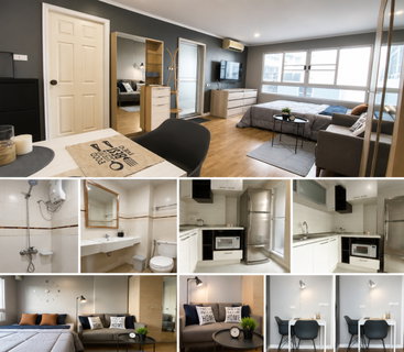 รูปภาพ Studio | 1Bath | MRT Huai Khwang | 30sqm | THB 10,000/mo | Fl.6 — Lumpini Ville Cultural Center Bangkok