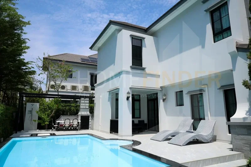 ขายบ้านเดี่ยว : NANTAWAN RAMA 9 New Krungthepkreetha 5 bedrooms, for sale
