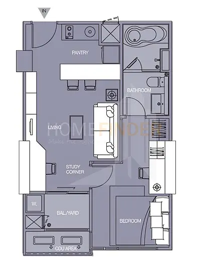 picture Ivy Thonglor 1 bedroom, for rent - 9/9