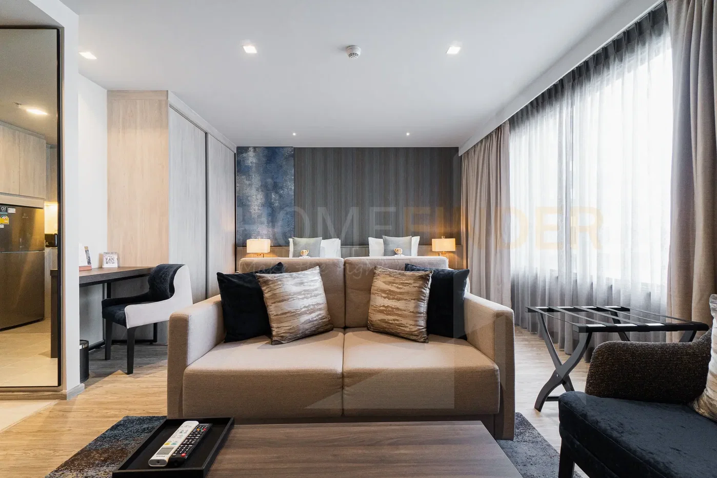รูป Somerset Rama 9 Bangkok 1 bedroom, for rent - รูปที่ 1/5