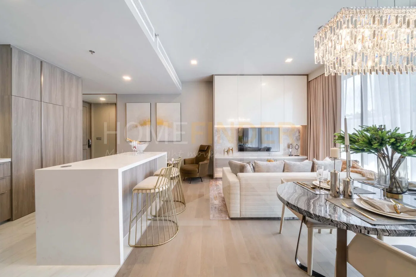 รูป CELES Asoke 2 bedrooms, for sale - รูปที่ 2/5