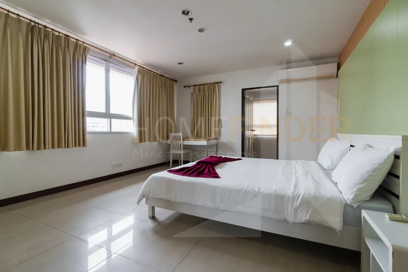 รูป Teja Lake View Apartments 2 bedrooms, for rent - รูปที่ 6/13
