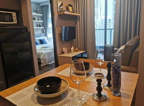 1 ห้องนอน | 1 ห้องน้ำ | BTS Phrom Phong | 31 ตร.ม. | 25,000 บาท/เดือน | ชั้น 24 — The Lumpini 24 กรุงเทพฯ